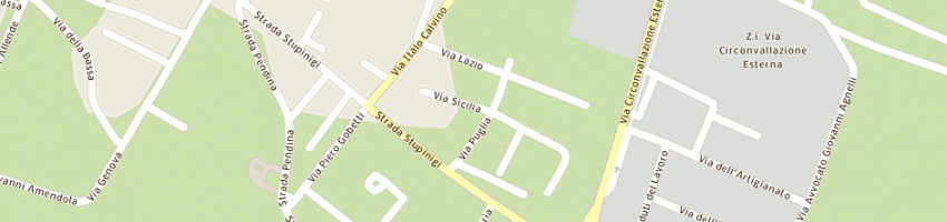 Mappa della impresa alpignano mc a ORBASSANO