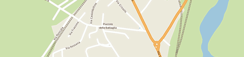 Mappa della impresa direzione didattica ii circolo ple battaglia n1 mad olmo cn a CUNEO