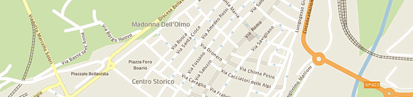 Mappa della impresa call center di cisse mory a CUNEO