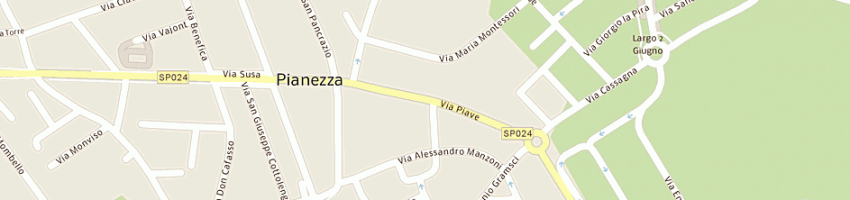 Mappa della impresa ma di celotto alberto e c sas a PIANEZZA