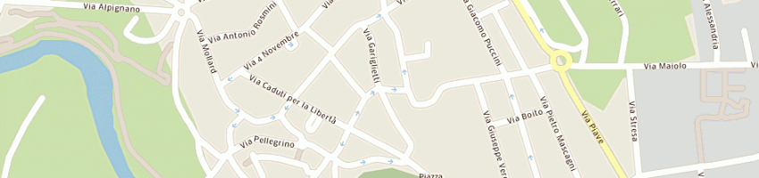 Mappa della impresa aspi di liccardi brigida e c sas a PIANEZZA