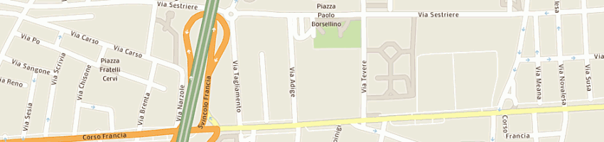 Mappa della impresa maie societa' semplice a RIVOLI