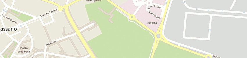 Mappa della impresa centro sportivo di orbassano - mito a ORBASSANO