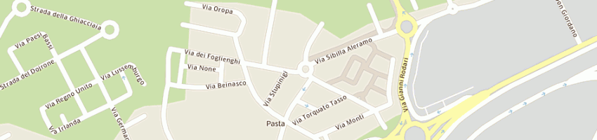 Mappa della impresa tecsol srl a RIVALTA DI TORINO
