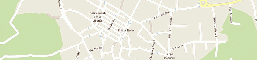 Mappa della impresa piras simona a BOVES