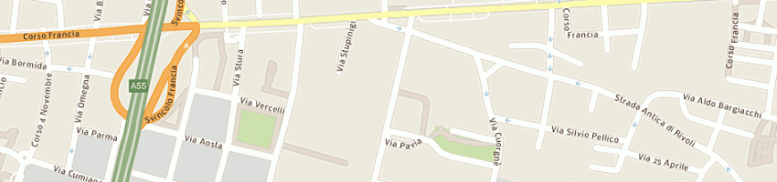 Mappa della impresa lunazzi paolo a RIVOLI
