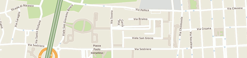 Mappa della impresa la bottega dei fiori di bellezza mattia giorgio a RIVOLI