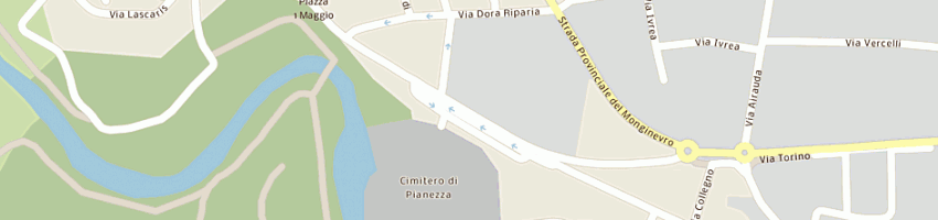 Mappa della impresa gozzo impianti spa a PIANEZZA