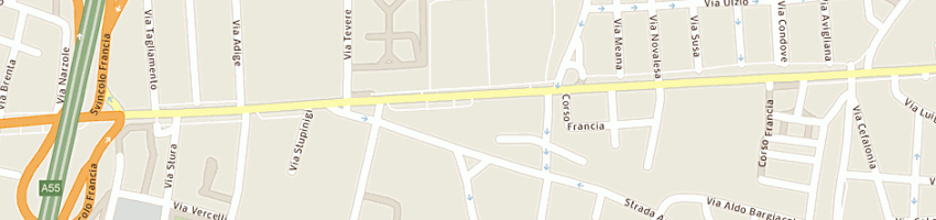 Mappa della impresa negro marco a RIVOLI