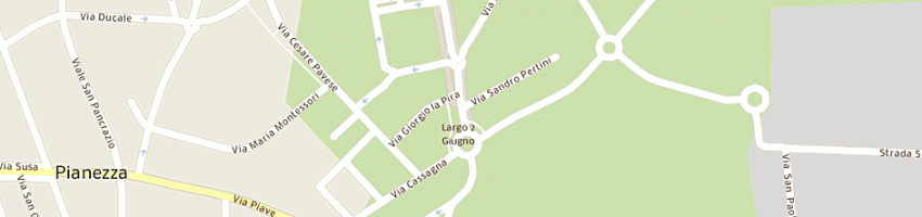 Mappa della impresa asco costruzioni srl a PIANEZZA