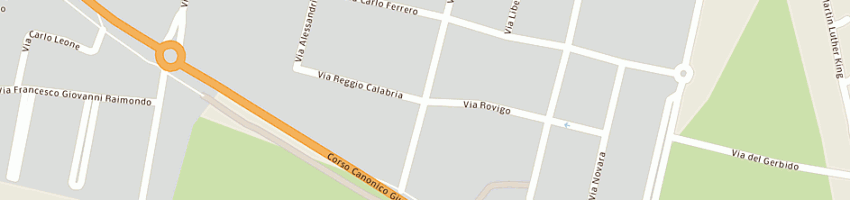 Mappa della impresa sirio sas di di mauro maurizio e c a RIVOLI