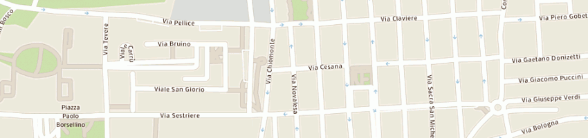 Mappa della impresa enea settimo a COLLEGNO