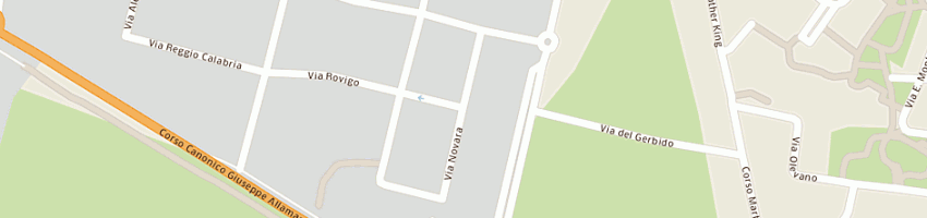 Mappa della impresa lorimar di rosso ferruccio e c sas a RIVOLI