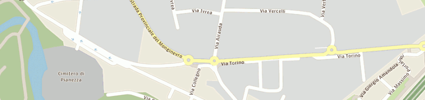 Mappa della impresa euro stamp srl a PIANEZZA