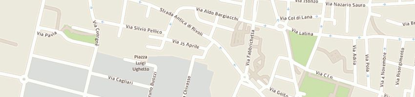 Mappa della impresa cicoria anna giuseppina a GRUGLIASCO