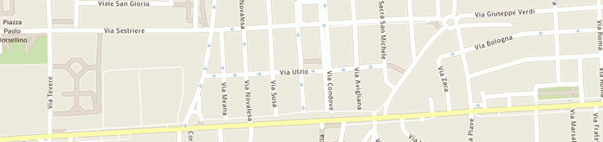 Mappa della impresa ellegi di lanza giuseppina a OULX