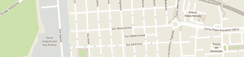 Mappa della impresa cte snc a COLLEGNO