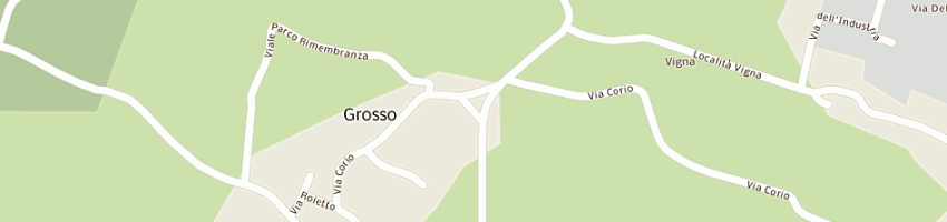 Mappa della impresa baima franco a GROSSO