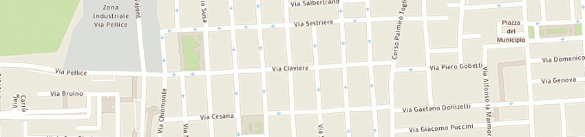 Mappa della impresa cristallo donato a COLLEGNO