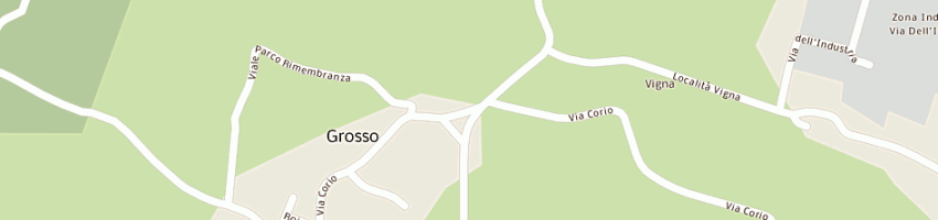 Mappa della impresa taurus 80 (spa) a GROSSO