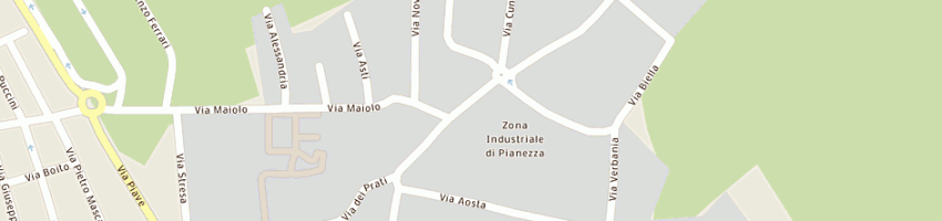 Mappa della impresa ima sistemi a PIANEZZA
