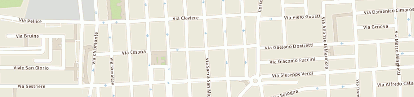 Mappa della impresa giaccone marco a COLLEGNO