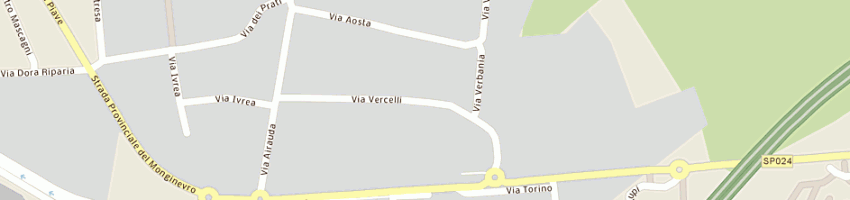 Mappa della impresa sinergie 2000 spa a PIANEZZA