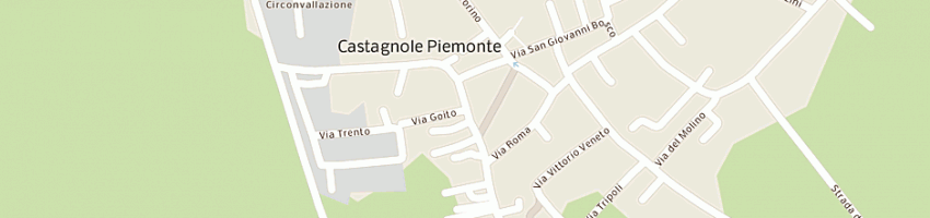 Mappa della impresa pautasso giovanni a CASTAGNOLE PIEMONTE