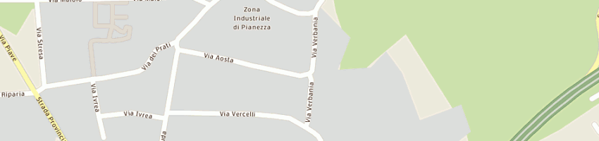 Mappa della impresa mcm massa srl a PIANEZZA