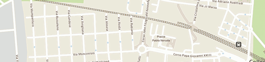 Mappa della impresa vallero piero a COLLEGNO