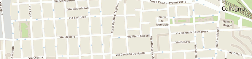 Mappa della impresa societa'cooperativa chronos srl a COLLEGNO