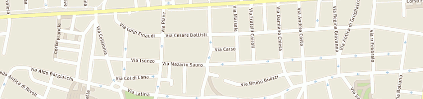 Mappa della impresa prato renato a COLLEGNO