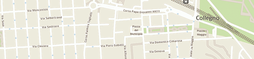 Mappa della impresa comune di collegno a COLLEGNO