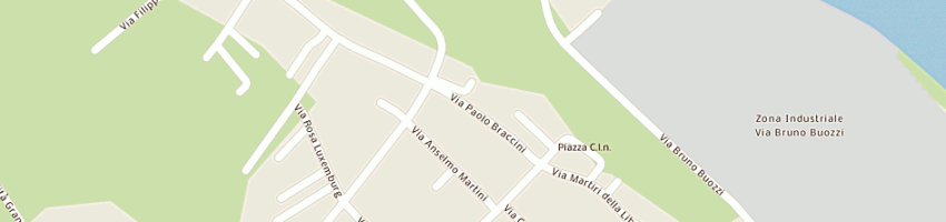 Mappa della impresa petracchini rossana a ROBASSOMERO