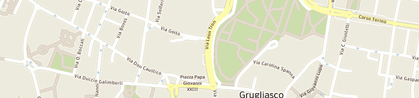 Mappa della impresa crepaldi valerio a GRUGLIASCO