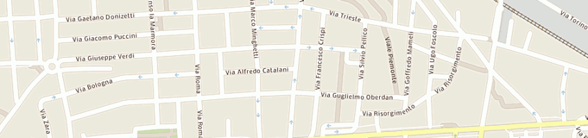 Mappa della impresa sberna filippo a COLLEGNO