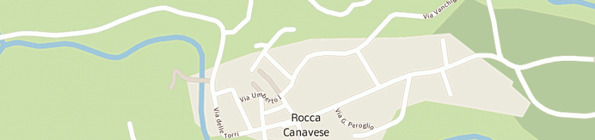 Mappa della impresa mefom snc a ROCCA CANAVESE