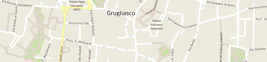 Mappa della impresa tessil shop a GRUGLIASCO
