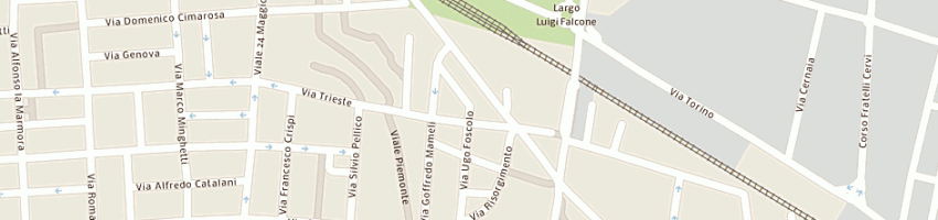 Mappa della impresa dl 2 di lo verso franco a TORINO