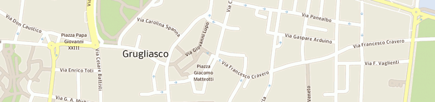 Mappa della impresa giulio einaudi editore spa a GRUGLIASCO