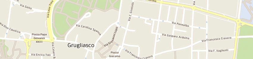 Mappa della impresa pace giuseppe a GRUGLIASCO