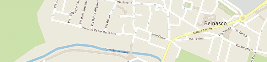 Mappa della impresa fcf sas a BEINASCO