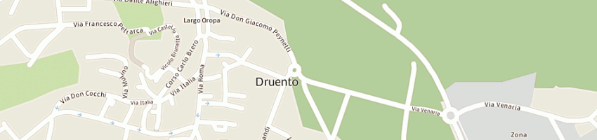 Mappa della impresa bonaglia arch maurilio e c snc a DRUENTO