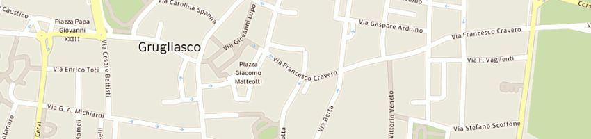 Mappa della impresa artecase a GRUGLIASCO