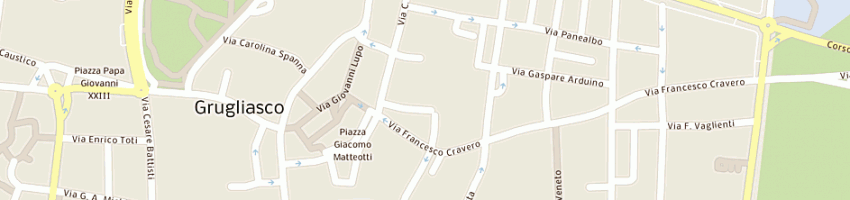 Mappa della impresa belli sergio a GRUGLIASCO