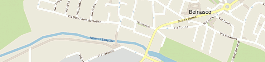 Mappa della impresa barbui guido a BEINASCO