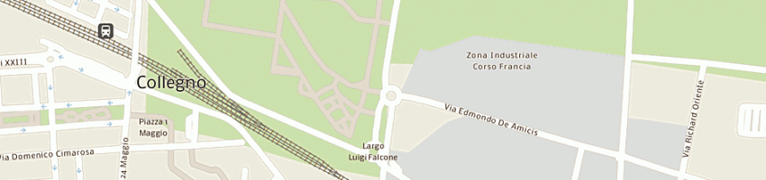Mappa della impresa pavan alfonso sas di pavan andrea e c a COLLEGNO