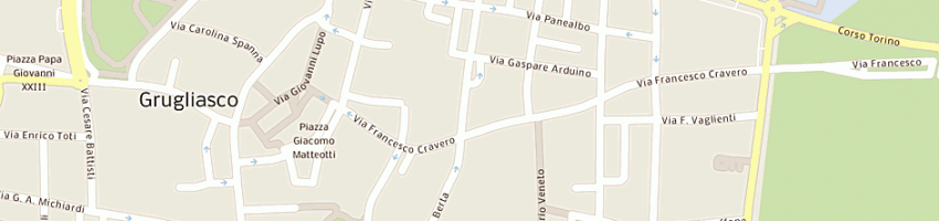 Mappa della impresa indians srl a TORINO