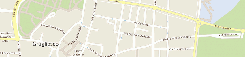 Mappa della impresa golftime srl a TORINO