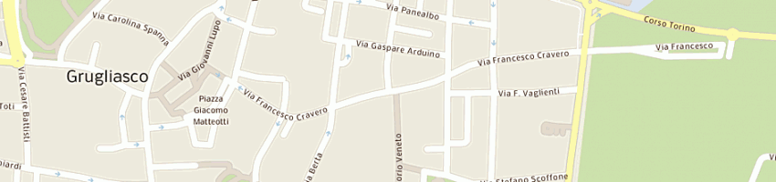 Mappa della impresa laboratorio odontoprotesico di fiengo daniel michel a GRUGLIASCO